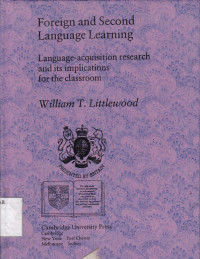 Foreign and Second Language Learning