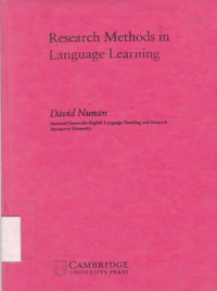Research Methods in Language Learning