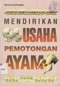 Mendirikan Usaha Pemotongan Ayam