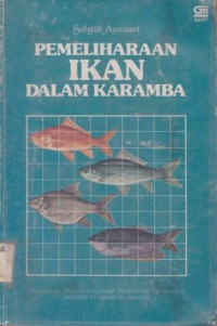 Pemeliharaan ikan dalam karamba