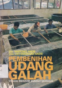 Pembenihan Udang Galah  Usaha Industri Rumah Tangga
