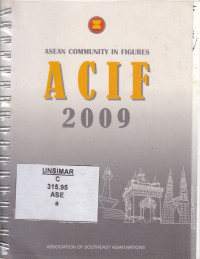 ASEAN Community in Figures (ACIF) 2009