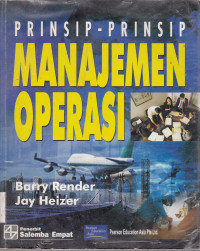Prinsip-prinsip manajemen operasi