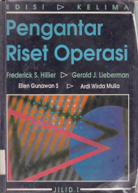 Pengantar riset operasi