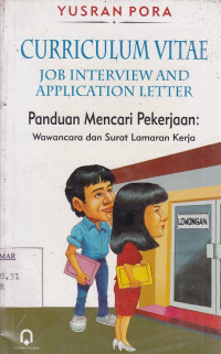 Curriculum vitae job interview and application letter