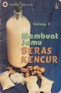 Membuat Jamu Beras Kencur