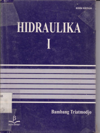Hidraulika I edisi kedua