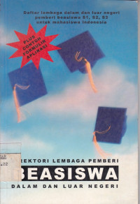 Direktori Lembaga Pemberi Beasiswa Dalam Dan Luar Negeri