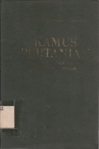 Kamus Pertanian Inggris-Indonesia, Indonesia-Inggris