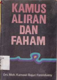 Kamus Aliran dan Faham
