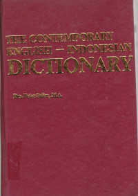The Contemporary English - Indonesia Dictrionary