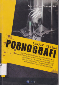 Tindak Pidana Pornografi