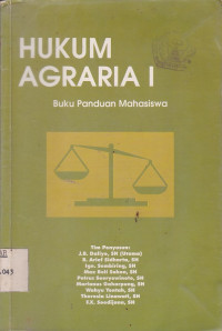Hukum Agraria I