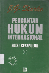 Pengantar Hukum Internasional 1