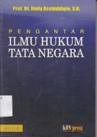 Pengantar Ilmu Hukum Tata Negara Jilid 2