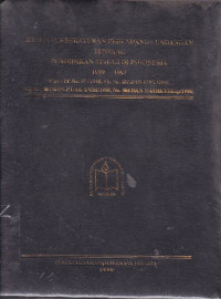 Himpunan Peraturan Perundang-Undangan Tentang Pendidikan Tinggi Di Indonesia 1989-1997