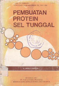 Pembuatan Protein Sel Tunggal