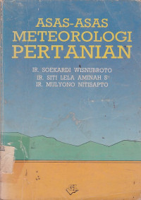 Asas-Asas Meteorologi Pertanian