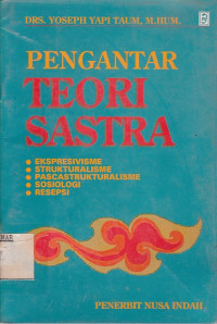 Pengantar Teori Sastra