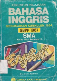 Penuntun Pelajaran Bahasa Inggris