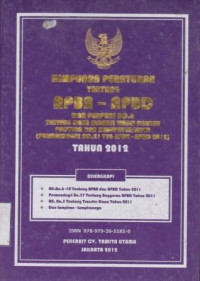 Himpunan Peraturan Tentang APBN-APBD ; dan Perpres No.6 Tentang Dana Alokasi Umum Daerah Provinsi Dan Kabupaten/Kota Tahun 2012