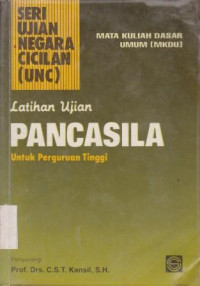 Latihan Ujian Pancasila Untuk Perguruan Tinggi