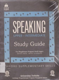 Speaking Upper-Intermediate : Study Guide