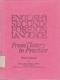 English As A Second / Foreign Language