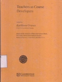 Teachers as Course Developers