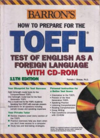 How to Prepare for the TOEFL (Test of English as a Foreign Language) With CD-ROM