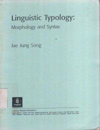 Linguistic Typology : Morphology and Syntax