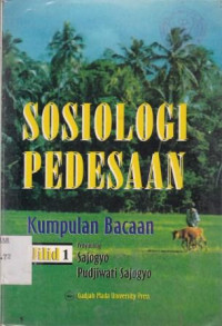 Sosiologi Pedesaan Kumpulan Bacaan Jilid 1