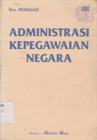 Administrasi Kepegawaian Negara