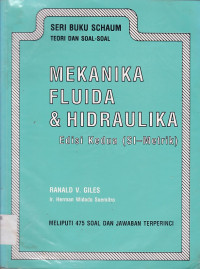 Mekanika Fluida & Hidraulika edisi kedua (S1-Metrik)